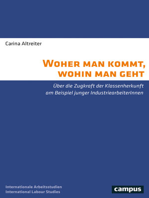 cover image of Woher man kommt, wohin man geht